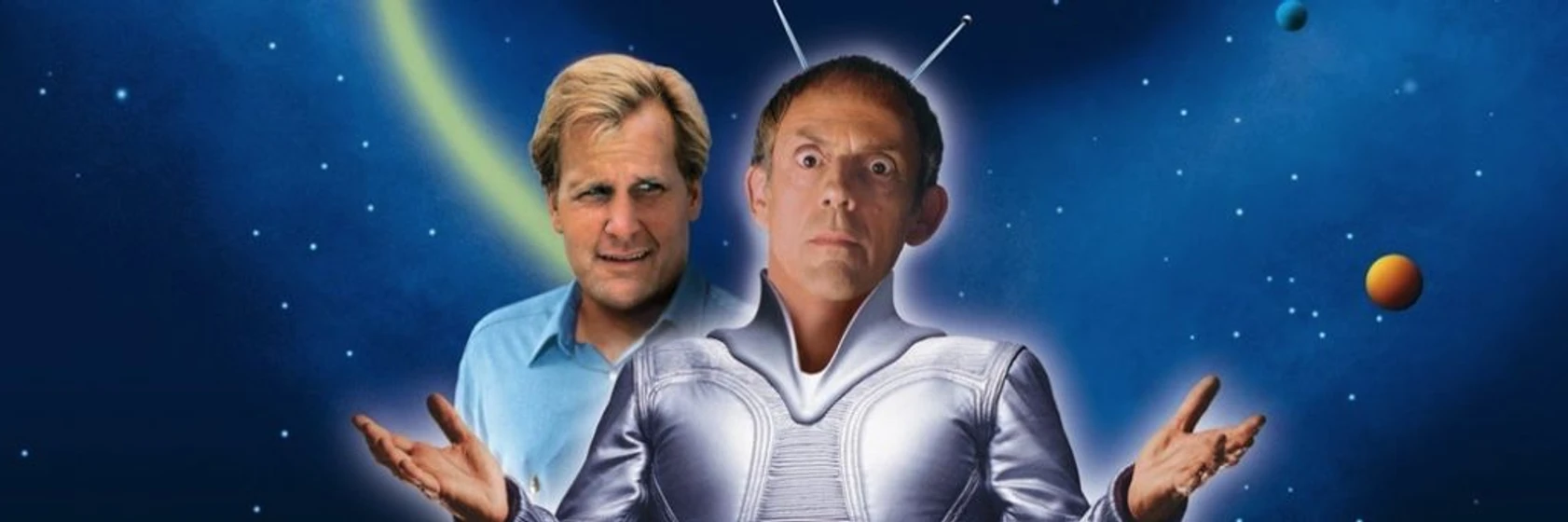 Jeff Daniels y Christopher Lloyd [I] en Mi Marciano Favorito