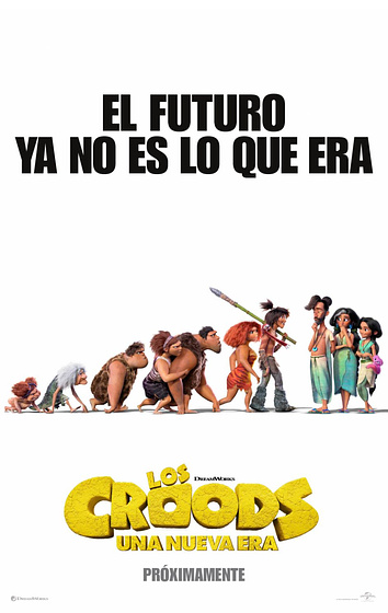 Imagen de Los Croods. Una Nueva Era (Cartel teaser español)