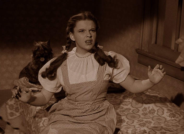 Judy Garland en El Mago de Oz