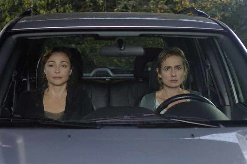 Catherine Frot y Sandrine Bonnaire en La Marca del ángel