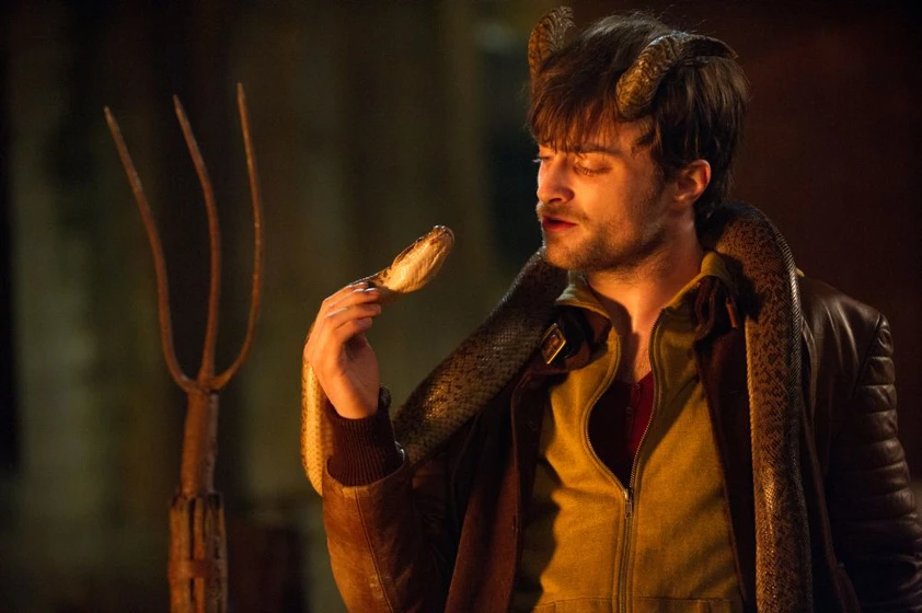 Daniel Radcliffe en cuernos-horns