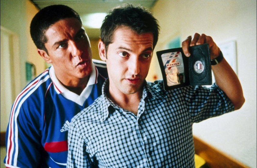 Samy Nacéri y Fredèric Diefenthal en Taxi 2