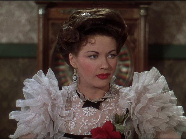 Yvonne De Carlo en La Dama de la Frontera