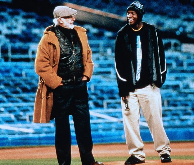 Sean Connery y Rob Brown en Descubriendo a Forrester