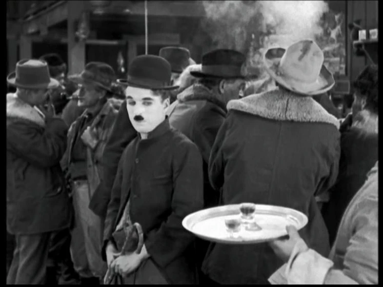 Charles Chaplin en la-quimera-del-oro