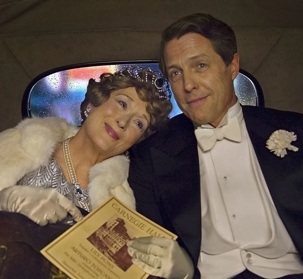 Hugh Grant y Meryl Streep en florence-foster-jenkins