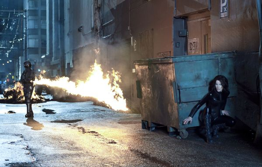 Kate Beckinsale en Underworld. El Despertar