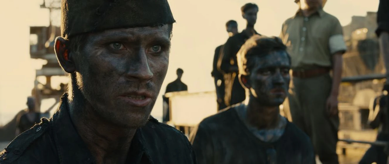 Garrett Hedlund y Jack O'Connell en invencible-unbroken