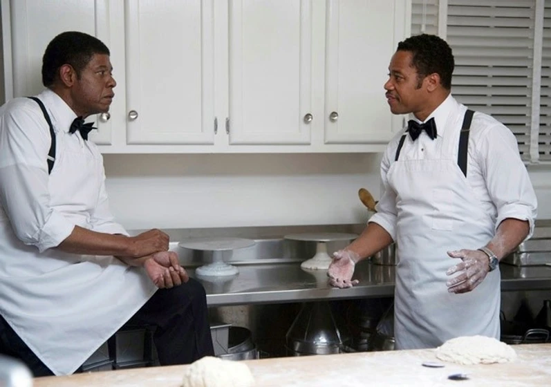 Forest Whitaker y Cuba Gooding Jr. en el-mayordomo