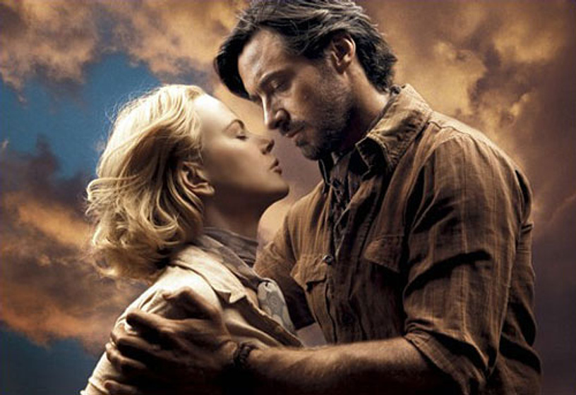 Nicole Kidman y Hugh Jackman en Australia