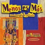 Carátula de la banda de sonido de Menos Es Más