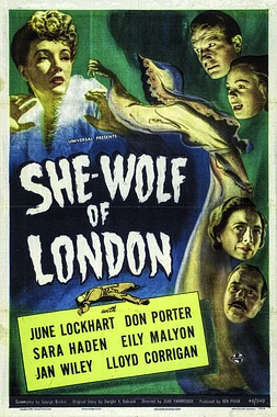 poster of movie La Mujer lobo de Londres