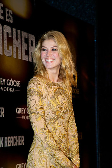 Rosamund Pike en Jack Reacher (Premiere en Madrid. Diciembre 2012)