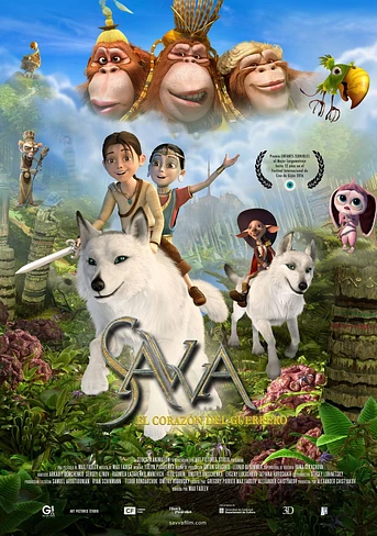 Poster de Savva. El Corazón del guerrero