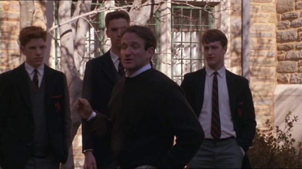 Robin Williams en El Club de los Poetas Muertos