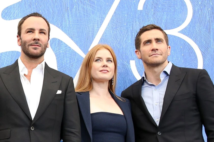 Jake Gyllenhaal, Amy Adams y Tom Ford en Animales Nocturnos (Venecia (Septiembre 2016))