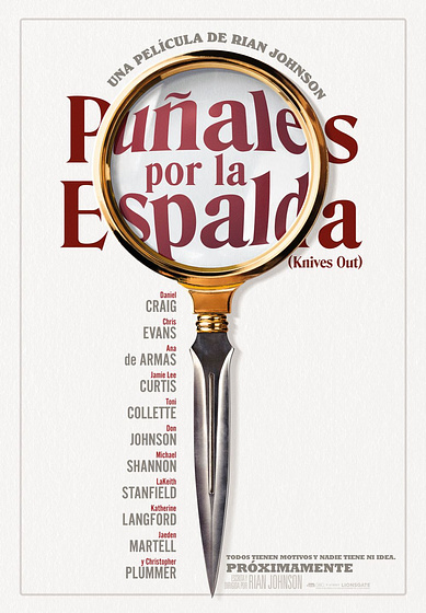 Imagen de Puñales por la Espalda (Cartel teaser español)
