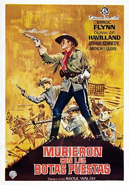 poster of movie Murieron con las botas puestas