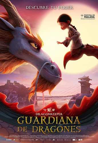Poster de Dragonkeeper. Guardiana de Dragones