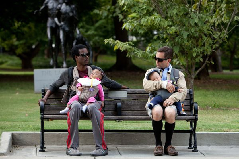 Chris Rock y Thomas Lennon en Qué esperar cuando estás esperando