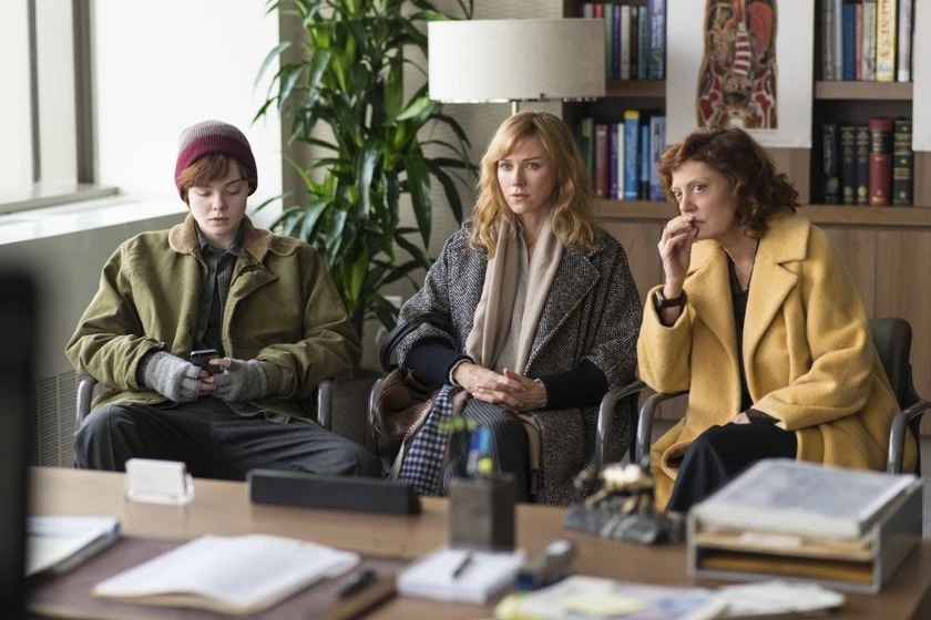 Susan Sarandon, Naomi Watts y Elle Fanning en 3-generaciones
