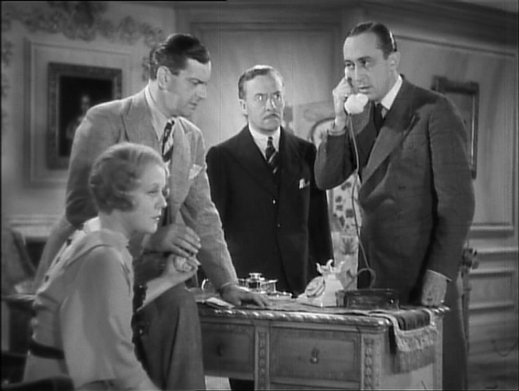 Leslie Banks y Edna Best en El Hombre que Sabía Demasiado