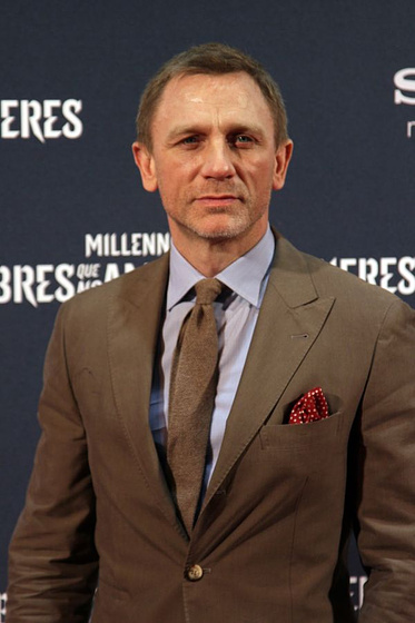 Daniel Craig en Los Hombres que no Amaban a las Mujeres (Premiere en Madrid. Enero 2012)