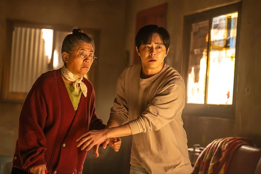 Jung-suk Jo y Jeong-eun Lee en my-daughter-is-a-zombie