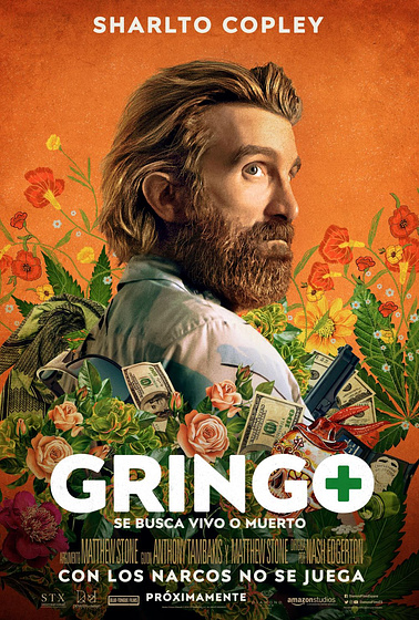 Imagen de Gringo. Se busca vivo o muerto (Cartel personajes español)