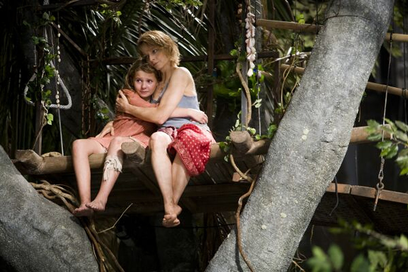 Jodie Foster y Abigail Breslin en La Isla de Nim