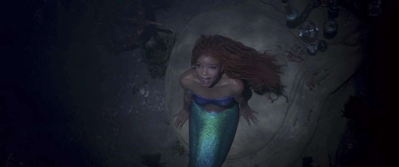 Halle Bailey en La Sirenita