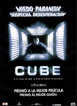 poster of movie Cube