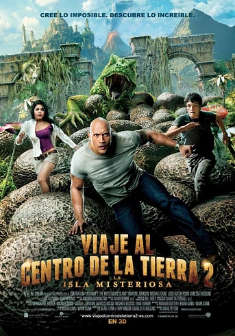Poster de Viaje al centro de la tierra 2. La Isla misteriosa