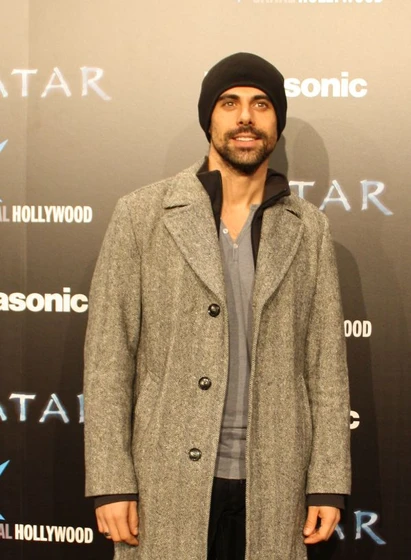 Emmanuel Esparza en Avatar (Premiere en Madrid.diciembre 2009)