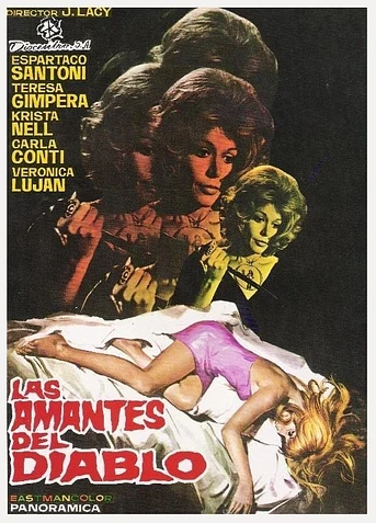 Poster de Las amantes del diablo