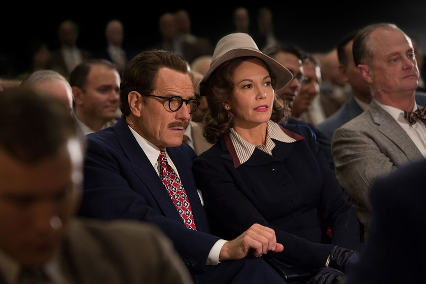 Diane Lane y Bryan Cranston en Trumbo