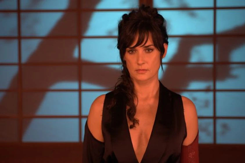 Demi Moore en bunraku