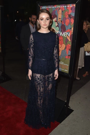 Kaitlyn Dever en hombres-mujeres-y-ninos (Premiere en Los Angeles. Octubre 2014)