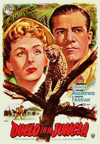 Poster de Duelo en la jungla