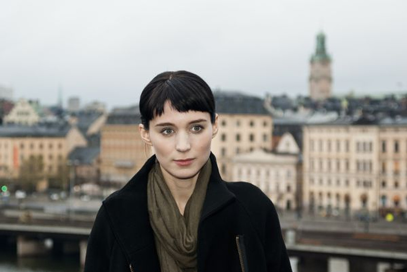 Rooney Mara en Los Hombres que no Amaban a las Mujeres (Photocall en Estocolmo. Noviembre 2011)
