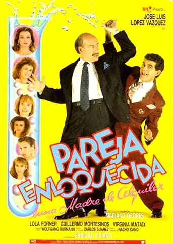 Poster de Pareja Enloquecida Busca Madre de Alquiler
