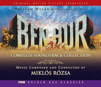 Carátula de la banda de sonido de Ben-Hur
