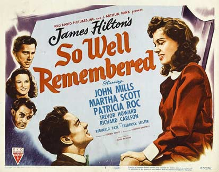 Imagen de So Well Remembered (Poster)