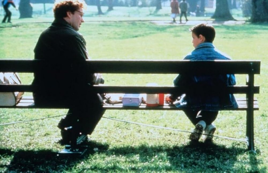 William Hurt y Chris Cleary Miles en second-best-dificil-eleccion