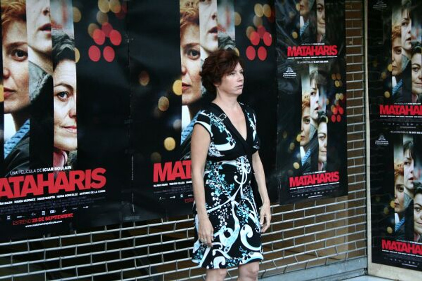 Icíar Bollaín en Mataharis (Presentación de Mataharis en Madrid. Septiembre 2007)
