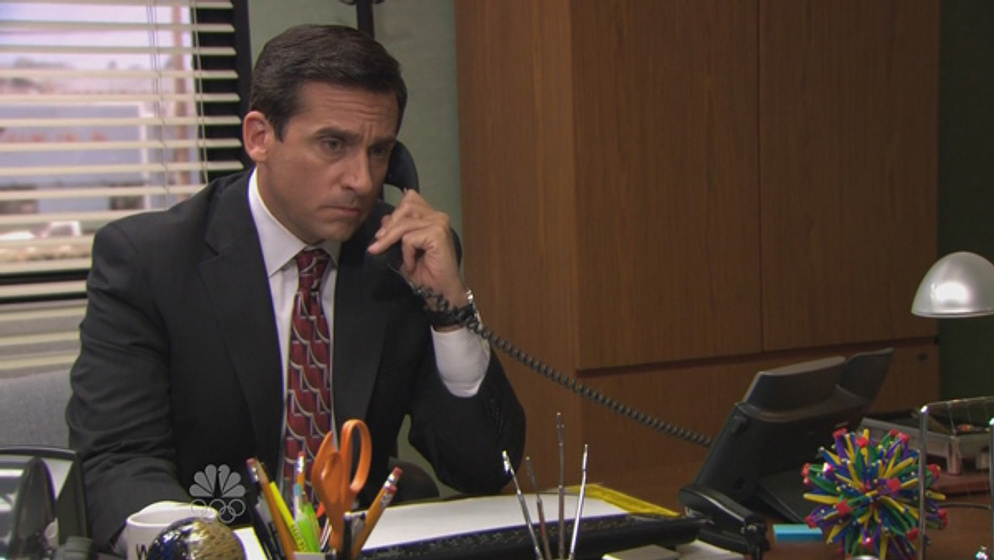 Steve Carell en The Office