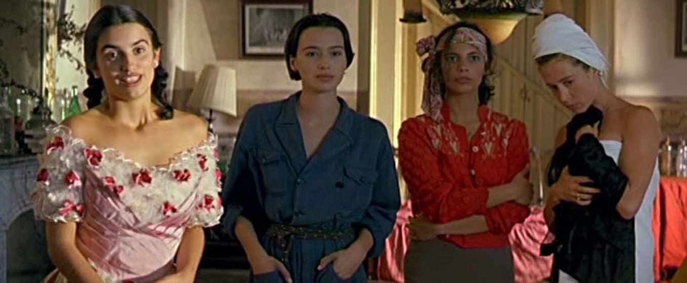 Penélope Cruz, Maribel Verdú y Ariadna Gil en Belle Époque