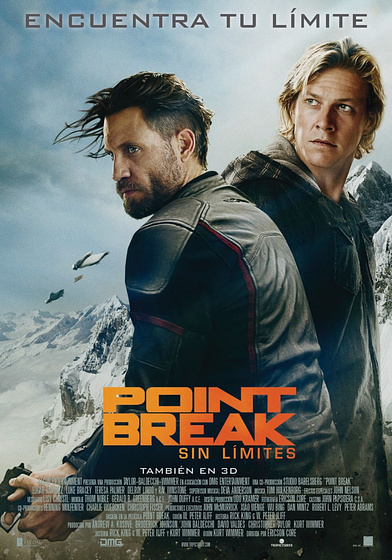 Imagen de Point Break. Sin Límites (Cartel final español)