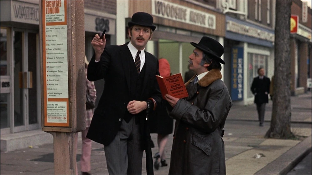 Terry Jones y Graham Chapman en se-armo-la-gorda
