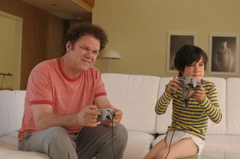 John C. Reilly y Jasper Newell en Tenemos que hablar de Kevin
